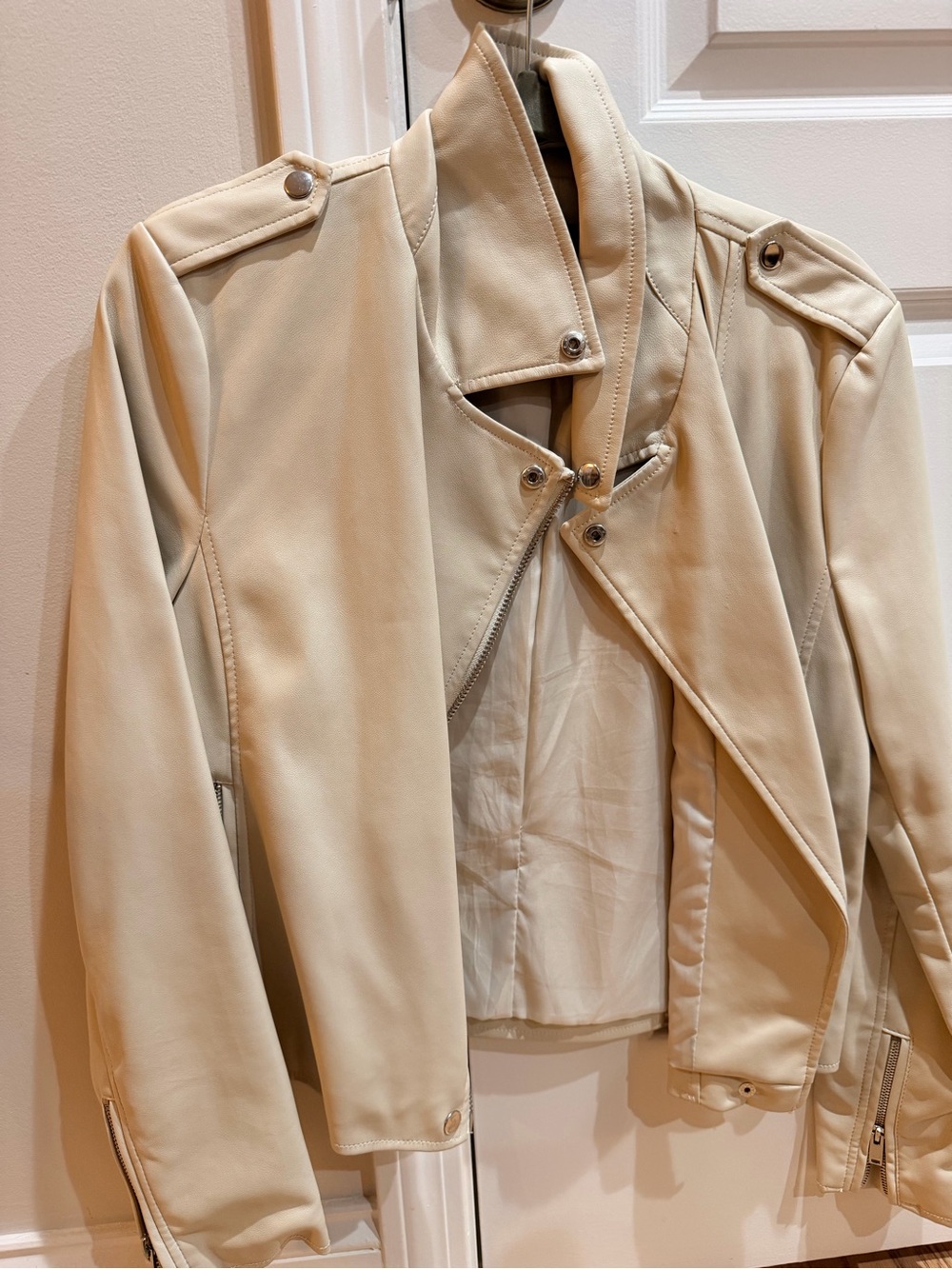 bagatelle Cream and Black Labeled Coat